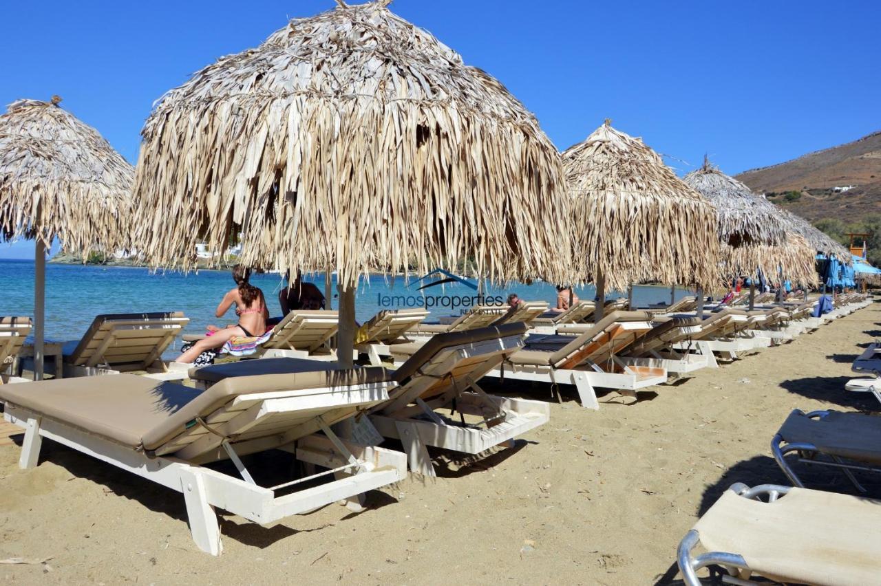 The Charming Beach House, Ideal For 4 To 5 People Ioulis Exteriör bild